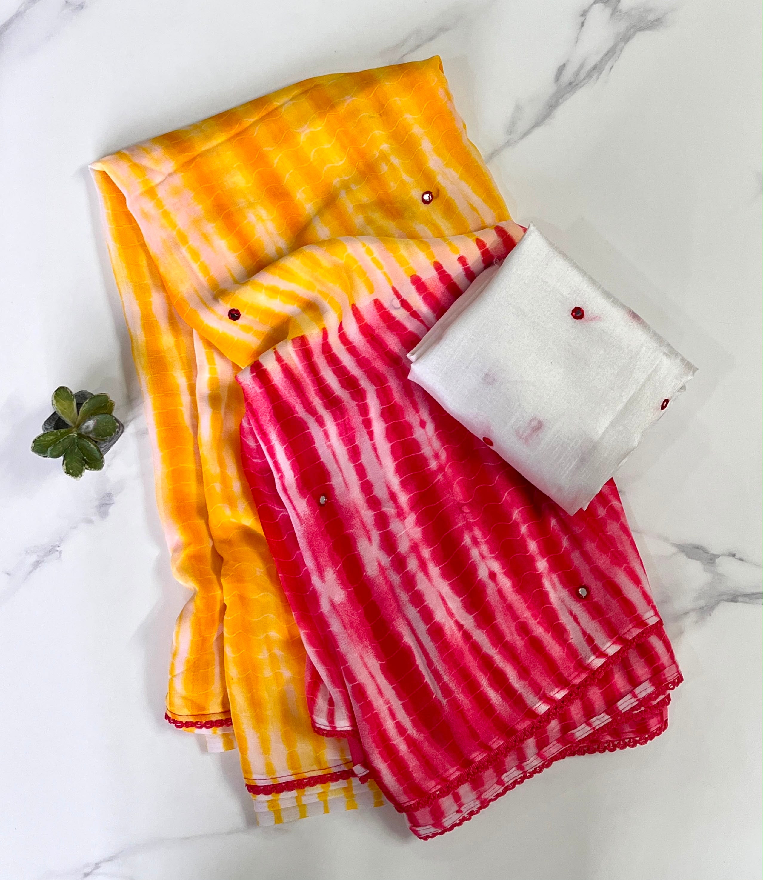 Pure Georgette Saree