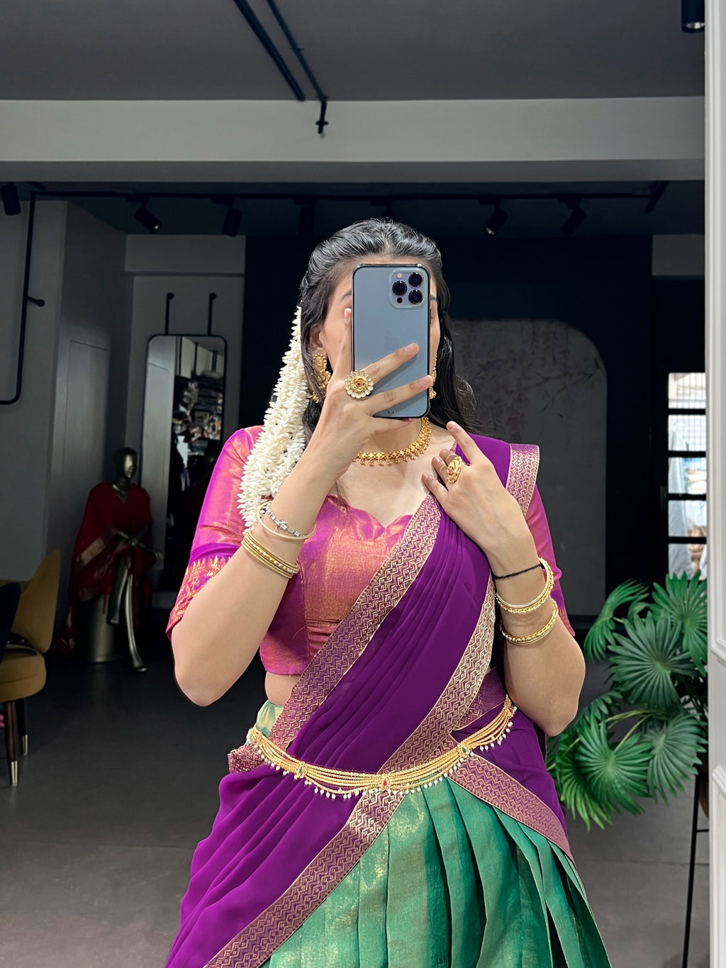 Kanchipuram Lehenga