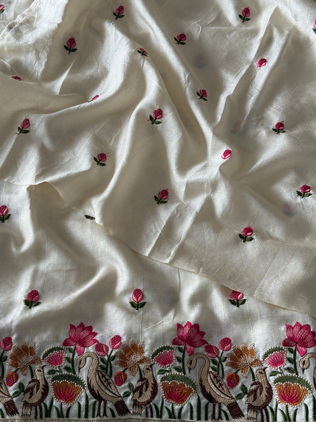 Pure Tusser Silk Saree