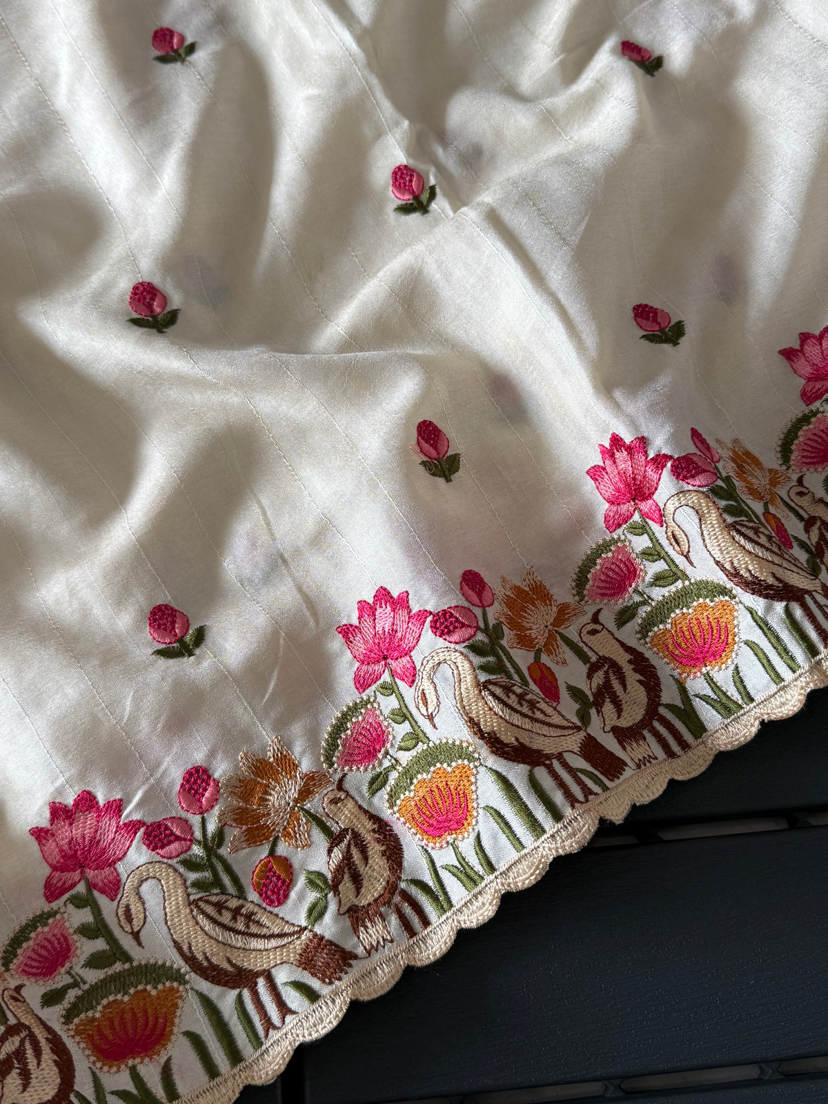 Pure Tusser Silk Saree