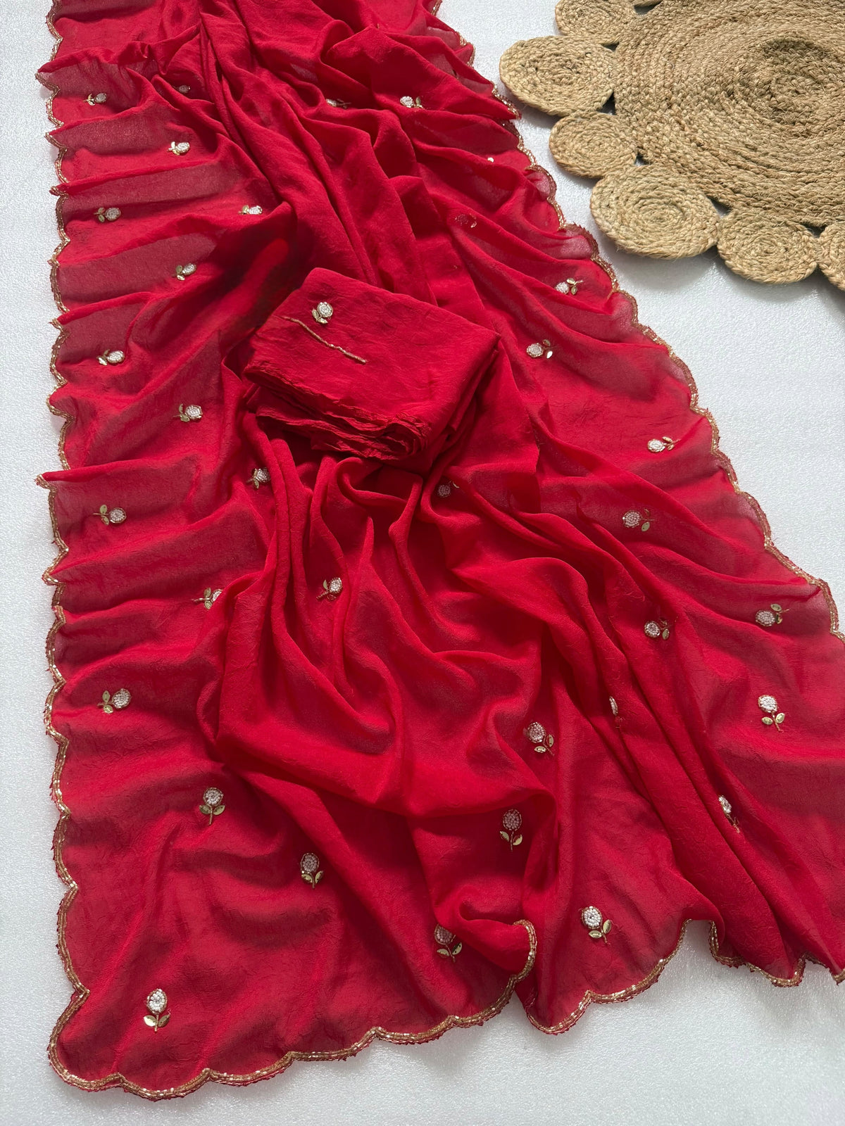 Rangoli Crush With Handwork