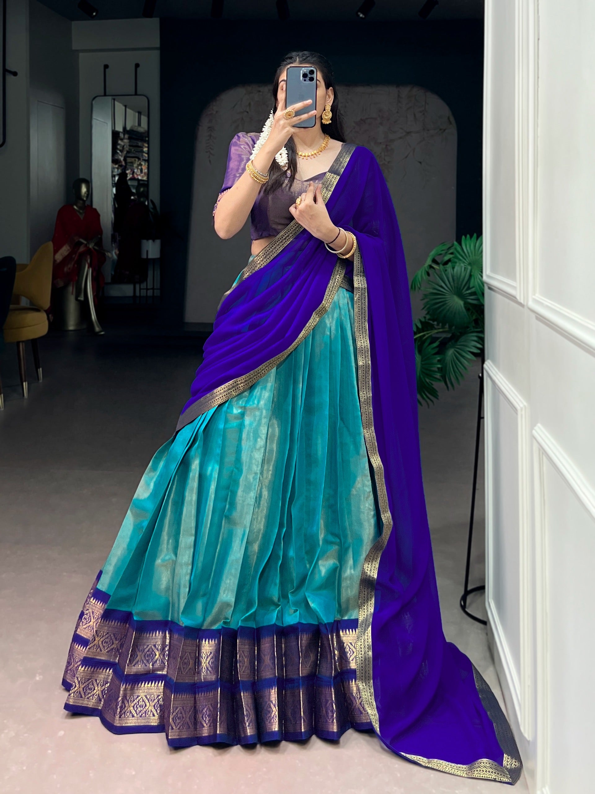 Kanchipuram Lehenga