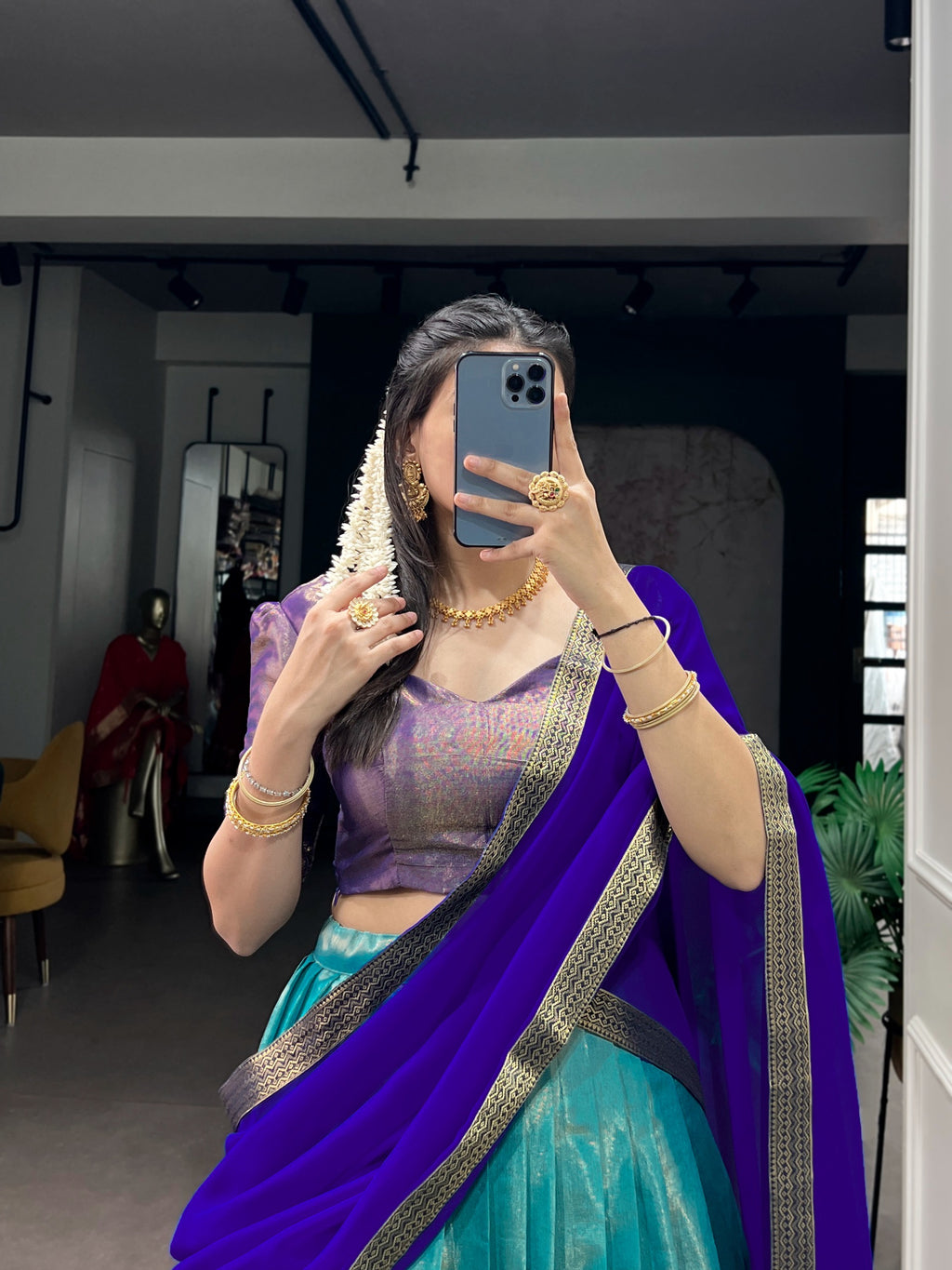Kanchipuram Lehenga