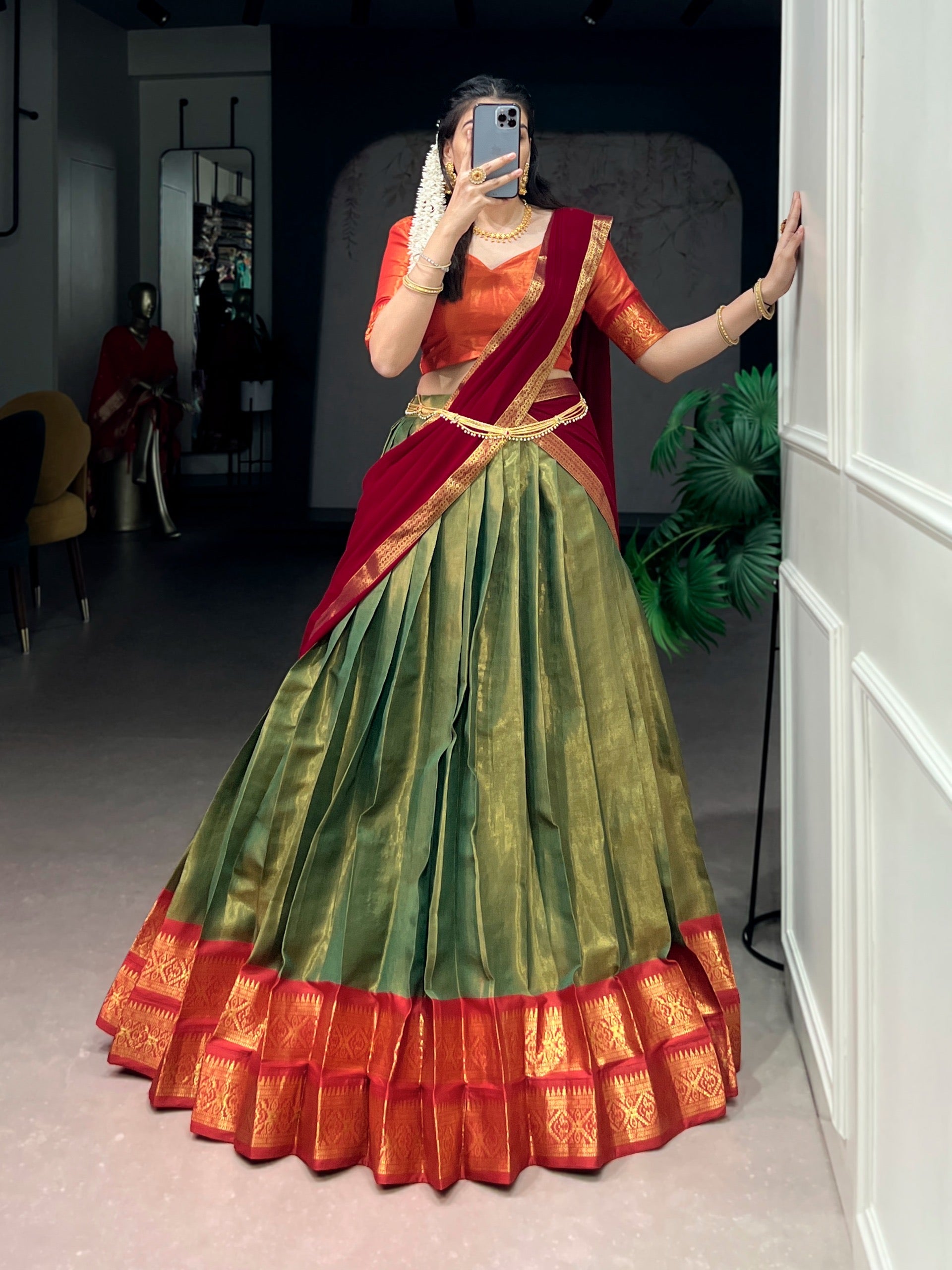 Kanchipuram Lehenga