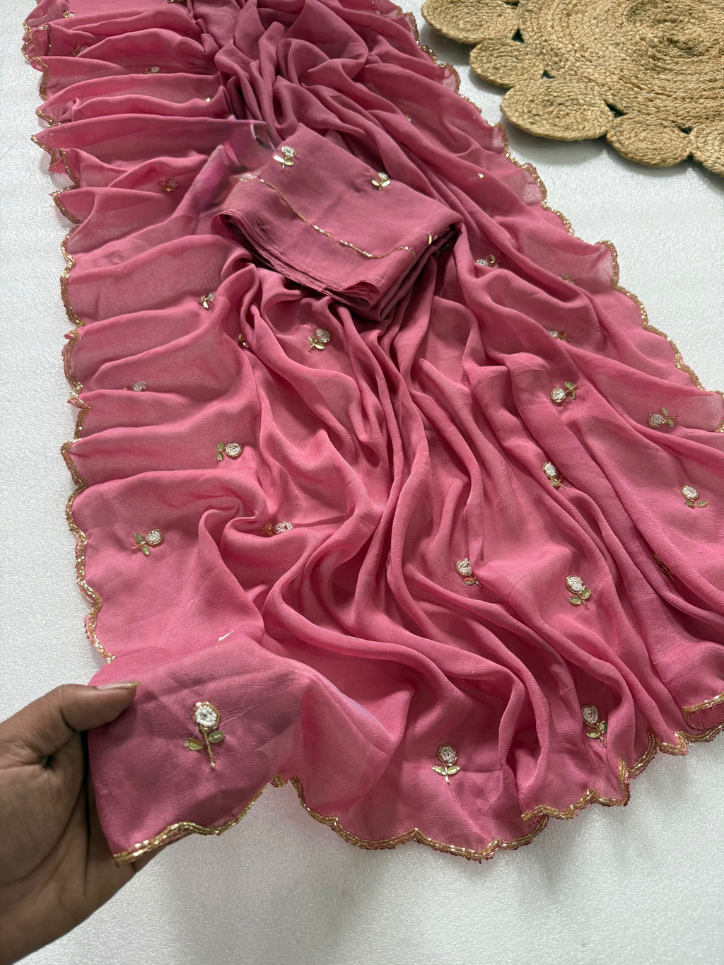 Rangoli Crush With Handwork