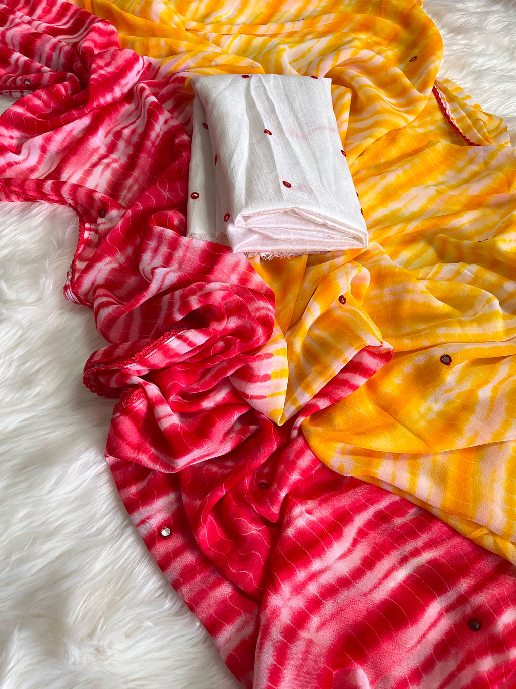 Pure Georgette Saree