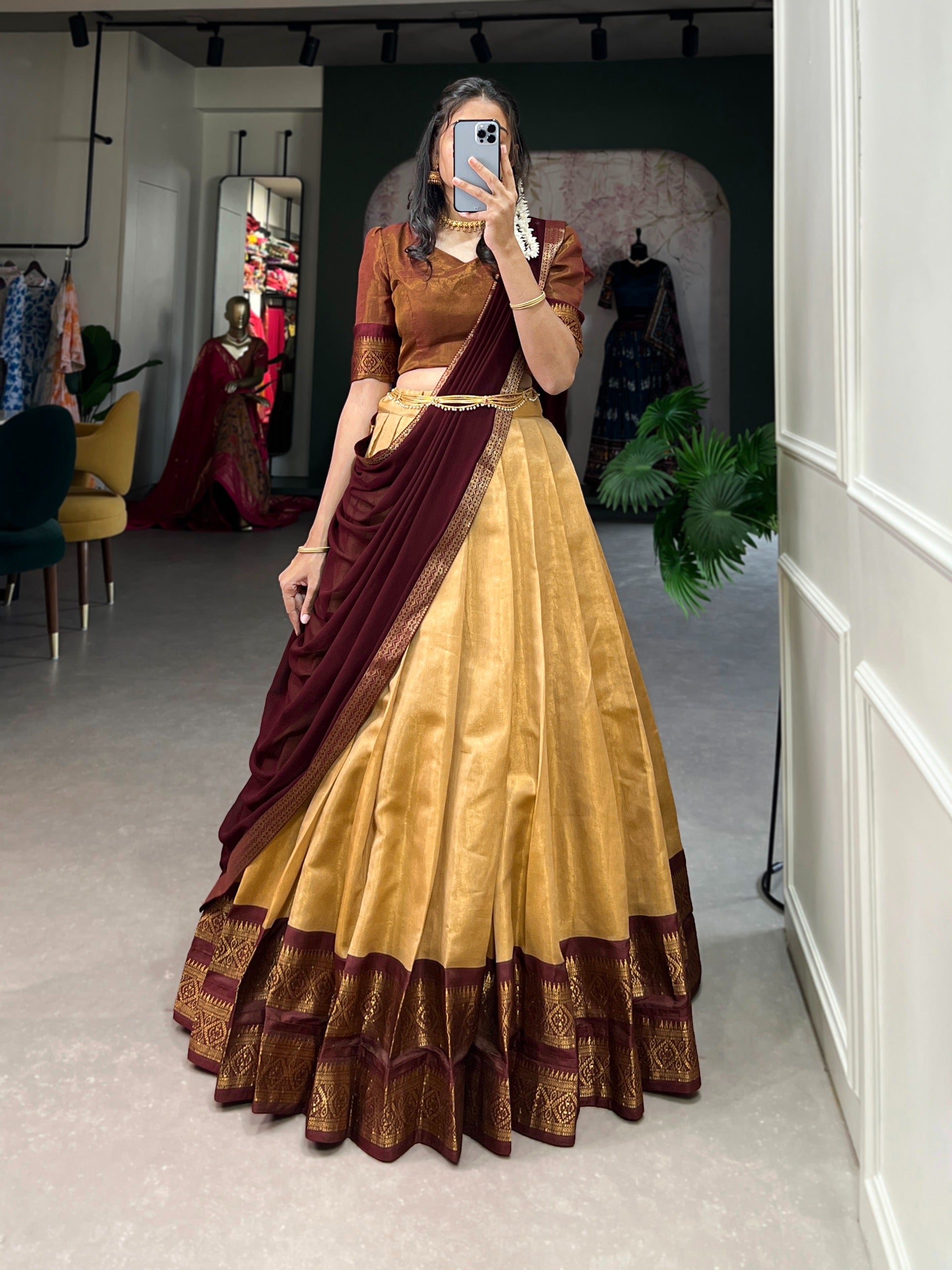 Kanchipuram Lehenga